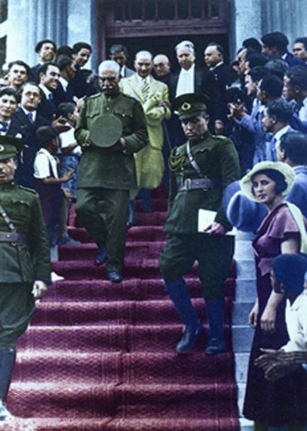 Genelkurmay Atatürk'ün renkli fotoğraflarını yayınladı 43