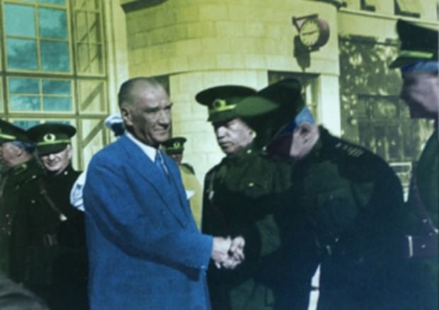 Genelkurmay Atatürk'ün renkli fotoğraflarını yayınladı 56