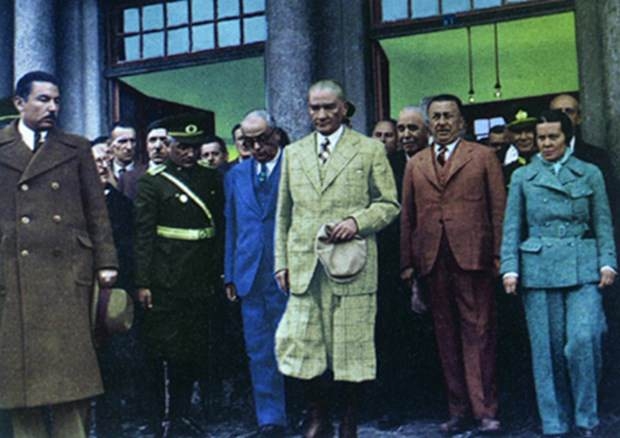 Genelkurmay Atatürk'ün renkli fotoğraflarını yayınladı 93