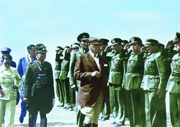 Genelkurmay Atatürk'ün renkli fotoğraflarını yayınladı 98