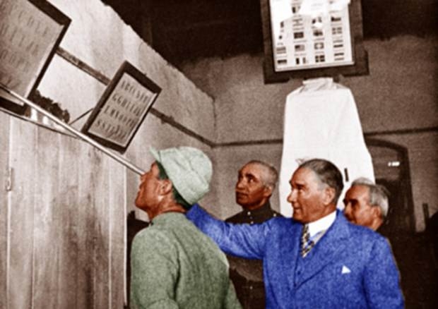 Genelkurmay Atatürk'ün renkli fotoğraflarını yayınladı 99