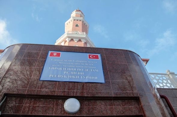 Sovyetlerin yıktığı camiyi Türkiye yeniden inşa etti 1