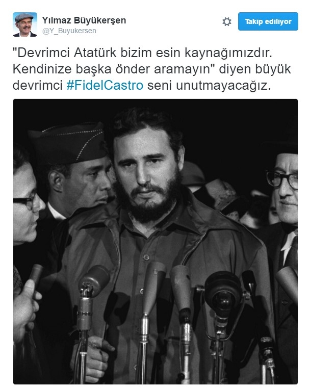 Kemalistler Fidel Castro 'Atatürk hayranıydı' diyor 3
