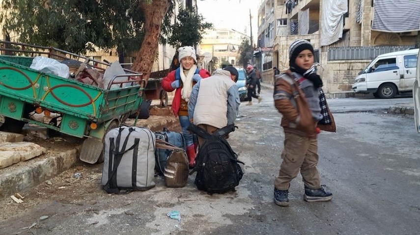 Halep'te tahliyeler başladı 4
