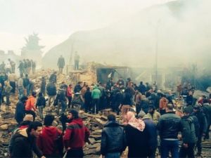 Patlama sesi Türkiye'den duyuldu: 60 ölü!