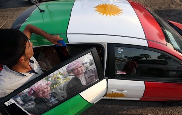 Barzani referandum kampanyasına başladı 1