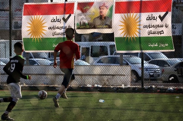 Barzani referandum kampanyasına başladı 2