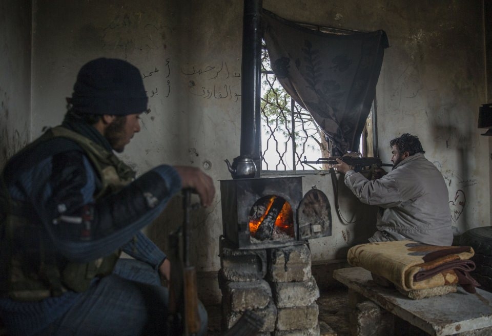 Afrin'deki terörist kampı ele geçirildi! 20
