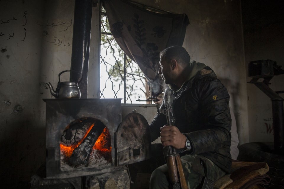 Afrin'deki terörist kampı ele geçirildi! 24