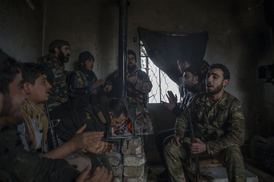 Afrin'deki terörist kampı ele geçirildi! 26