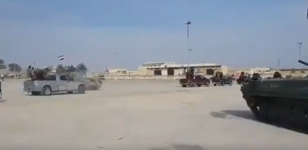 Afrin'de terör konvoyu böyle bombalandı 2
