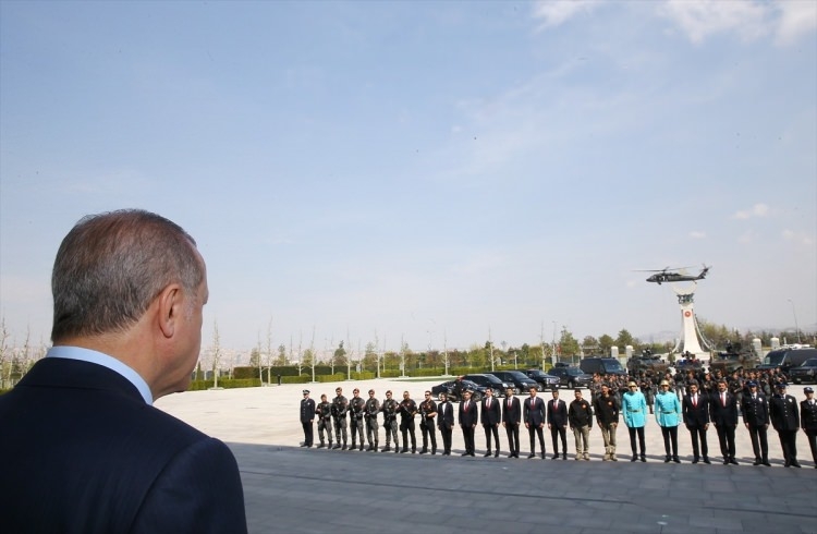 Erdoğan, Soylu ve beraberindeki heyeti Külliye'de kabul etti 10