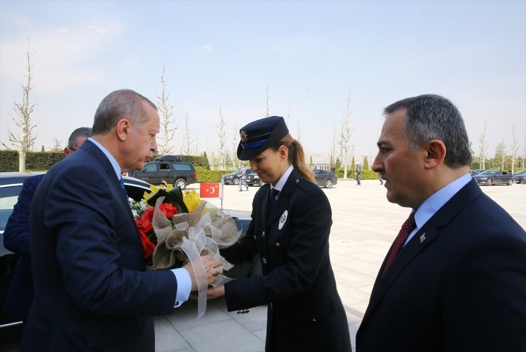 Erdoğan, Soylu ve beraberindeki heyeti Külliye'de kabul etti 6