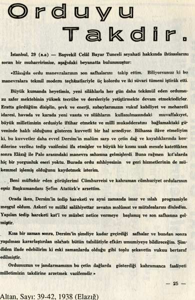 1937 DERSİM MANSETLERİ 7