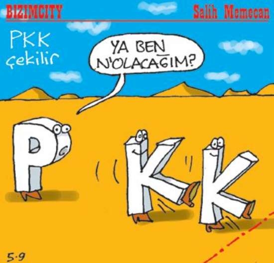 PKK'nın Çekilmesi Karikatürlerde! 4