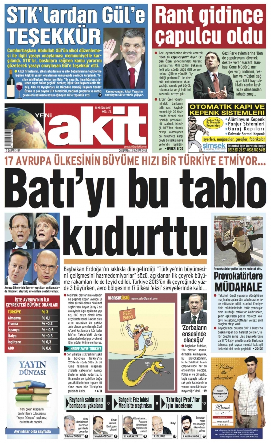 Gezi’de En Sağlam Duran Gazete 10