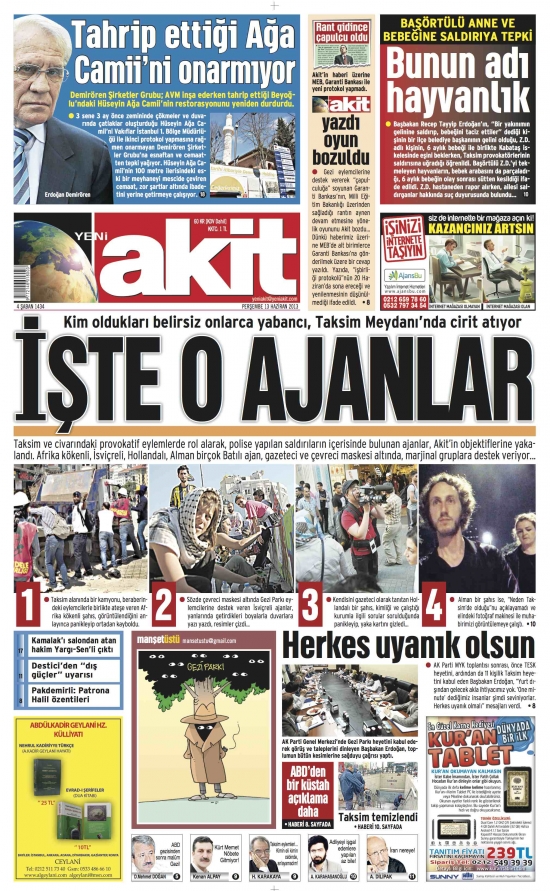 Gezi’de En Sağlam Duran Gazete 11