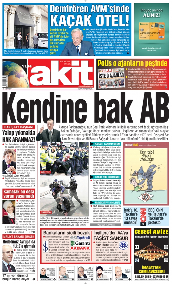 Gezi’de En Sağlam Duran Gazete 12