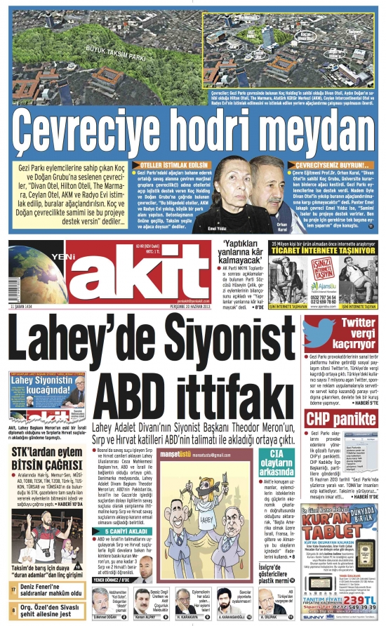 Gezi’de En Sağlam Duran Gazete 17