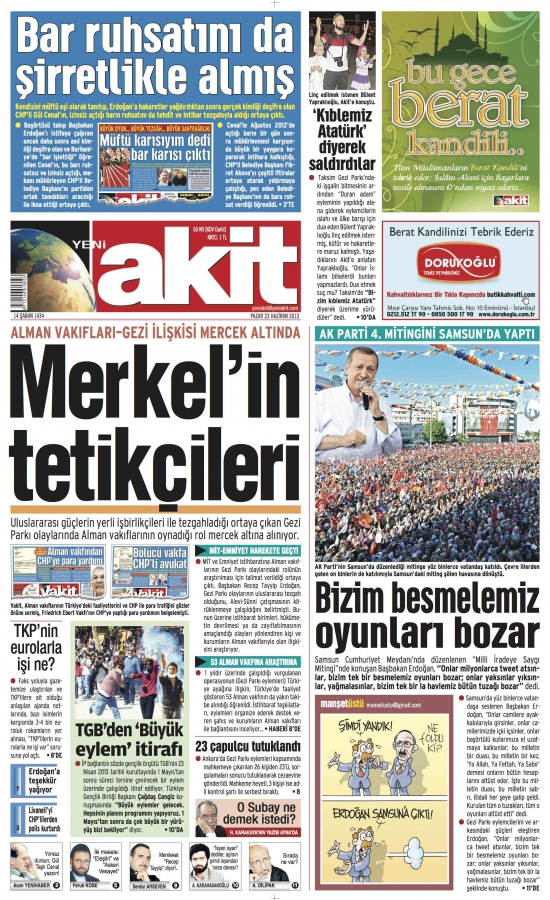 Gezi’de En Sağlam Duran Gazete 20