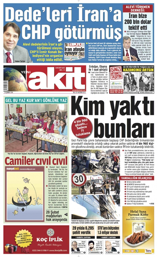 Gezi’de En Sağlam Duran Gazete 22