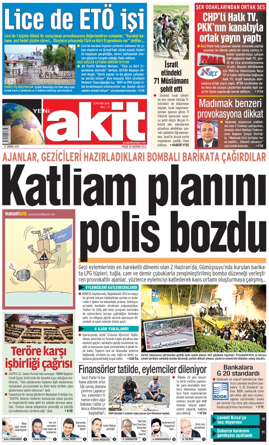 Gezi’de En Sağlam Duran Gazete 25