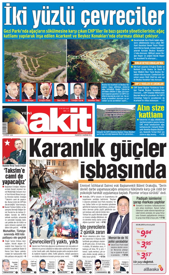 Gezi’de En Sağlam Duran Gazete 3
