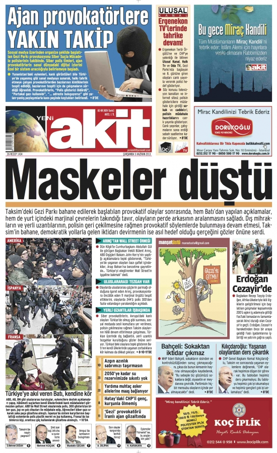 Gezi’de En Sağlam Duran Gazete 5