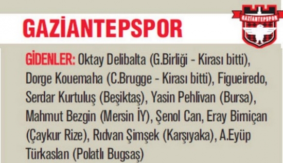 Süper Lig 2013-2014 Sezonu'nda Kim Kimi Transfer Etti? 12