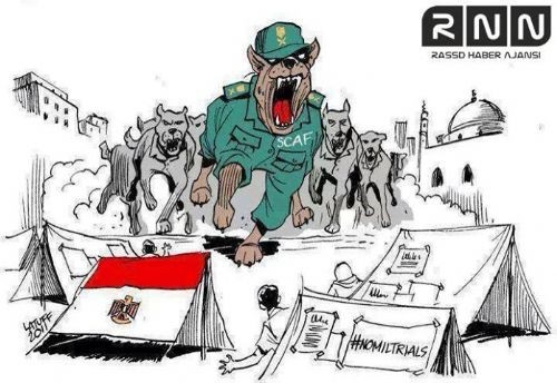 Mısır Katliamının Karikatürleri 10