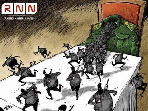 Mısır Katliamının Karikatürleri 11