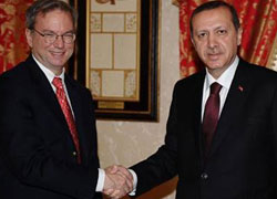 Başbakan'a Google ziyareti