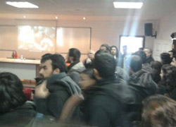 Hacettepe'de Hocalı etkinliğini bastılar!