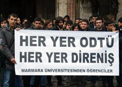 Üniversitede ODTÜ kavgası
