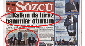 Atatürk de kalksın mı Sözcü?