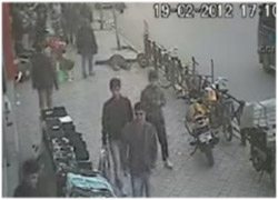 Ölüm anı kamerada
