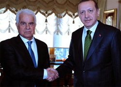 Erdoğan-Eroğlu görüşmesi sona erdi