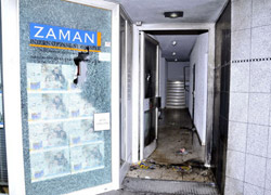Zaman Gazetesi'ne çirkin saldırı