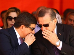 Davutoğlu'nun Erdoğan'ı ziyareti sona erdi