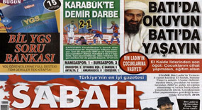 Sabah’tan Göbbels’i kıskandıracak haber