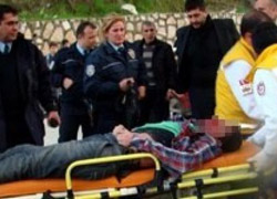 Polis annenin yıkıldığı an!