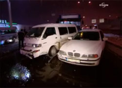 Ankara'da zincirleme trafik kazaları