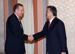 Gül, Erdoğan'ı kabul etti