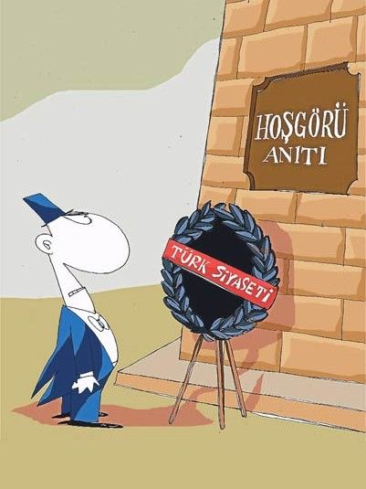 CHP'nin işgal eylemi karikatürlerde