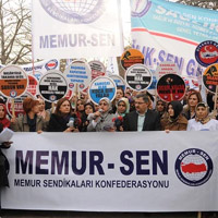 Memur-Sen'den başörtü yasağına karşı eylem