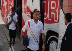 Samsunspor otobüsüne tren çarptı!