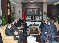 Azerbaycan heyetinden Keçiören'e ziyaret
