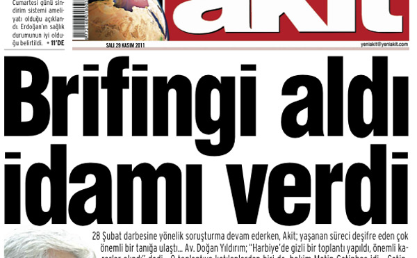 Balyozcularda brifing paniği!