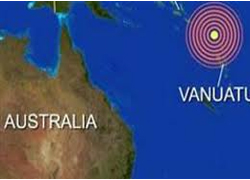 Pasifik'teki ada ülkesi Vanuatu'da 6.9 büyüklüğünde deprem