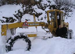 Trabzon ve Giresun'da kar nedeniyle 782 köy yolu ulaşıma kapalı
